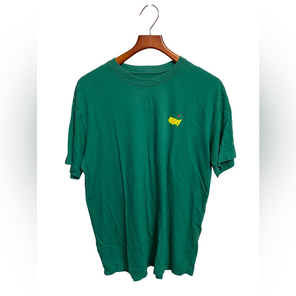 2024 Masters Golf Augusta National Winner List Mens Large T-Shirt Evergreen